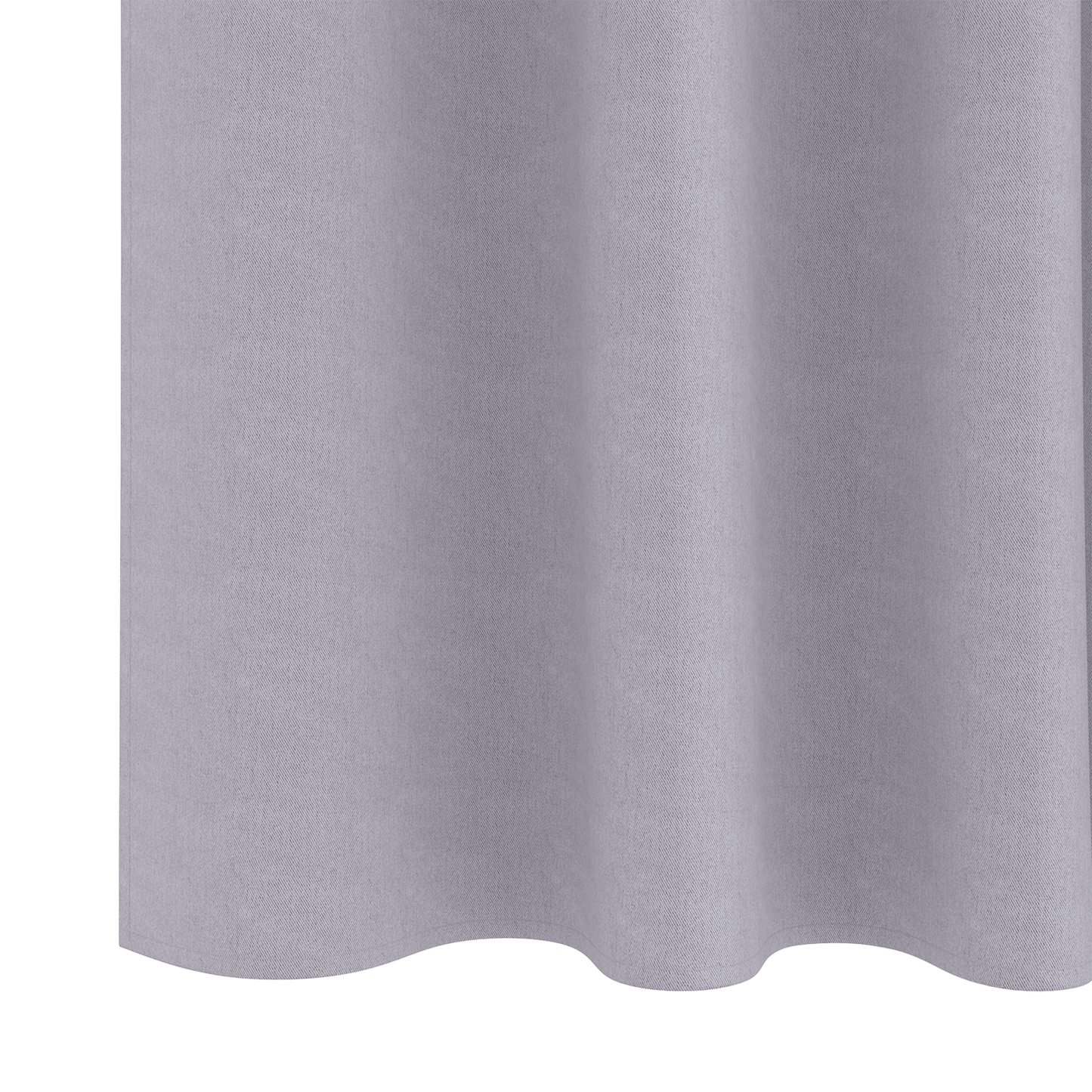 Mørkleggende Gardiner med Ringer 2 pcs Metall Grå 260 x 140 cm