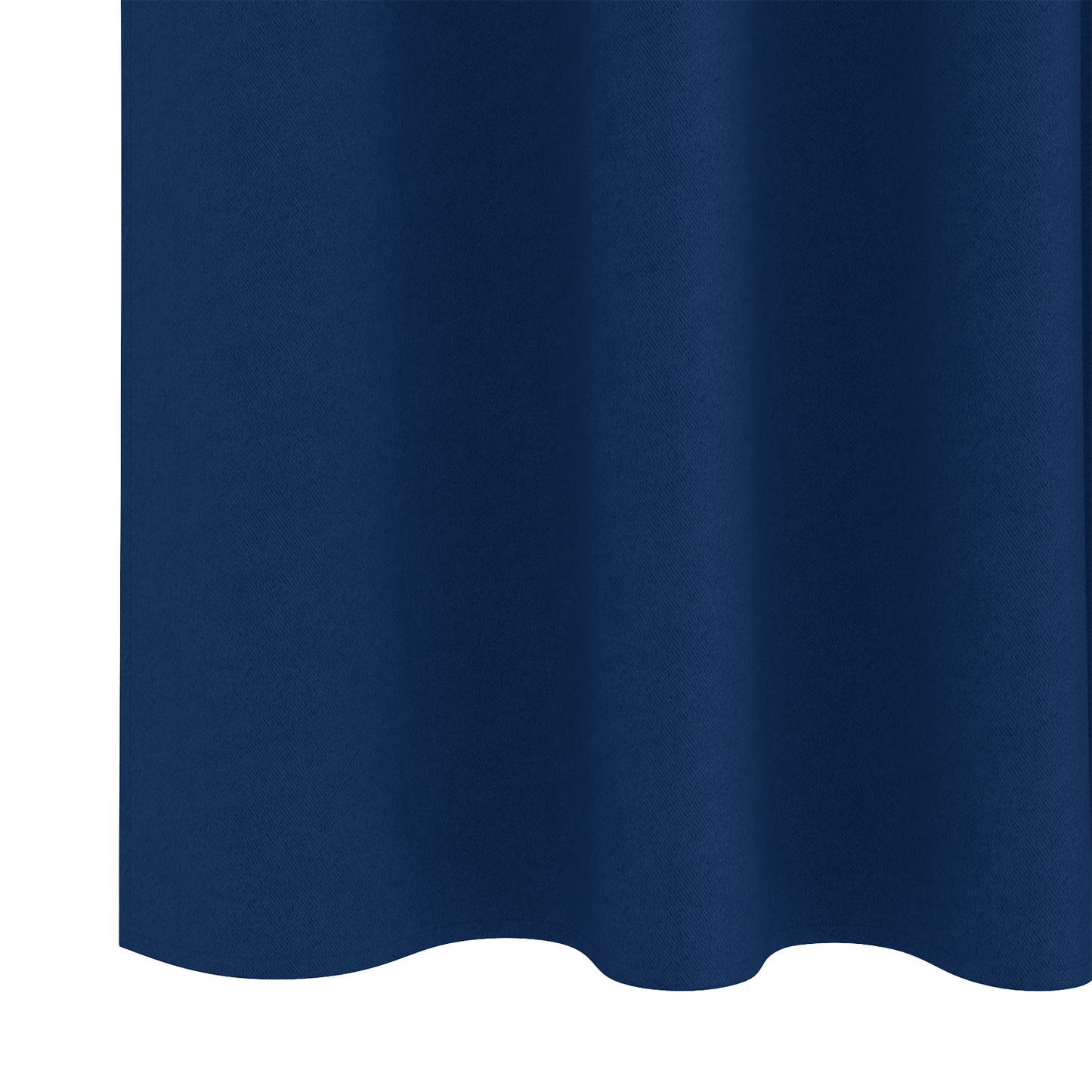 Mørkleggende Gardiner med Ringer 2 pcs Mørkeblå 245 x 140 cm
