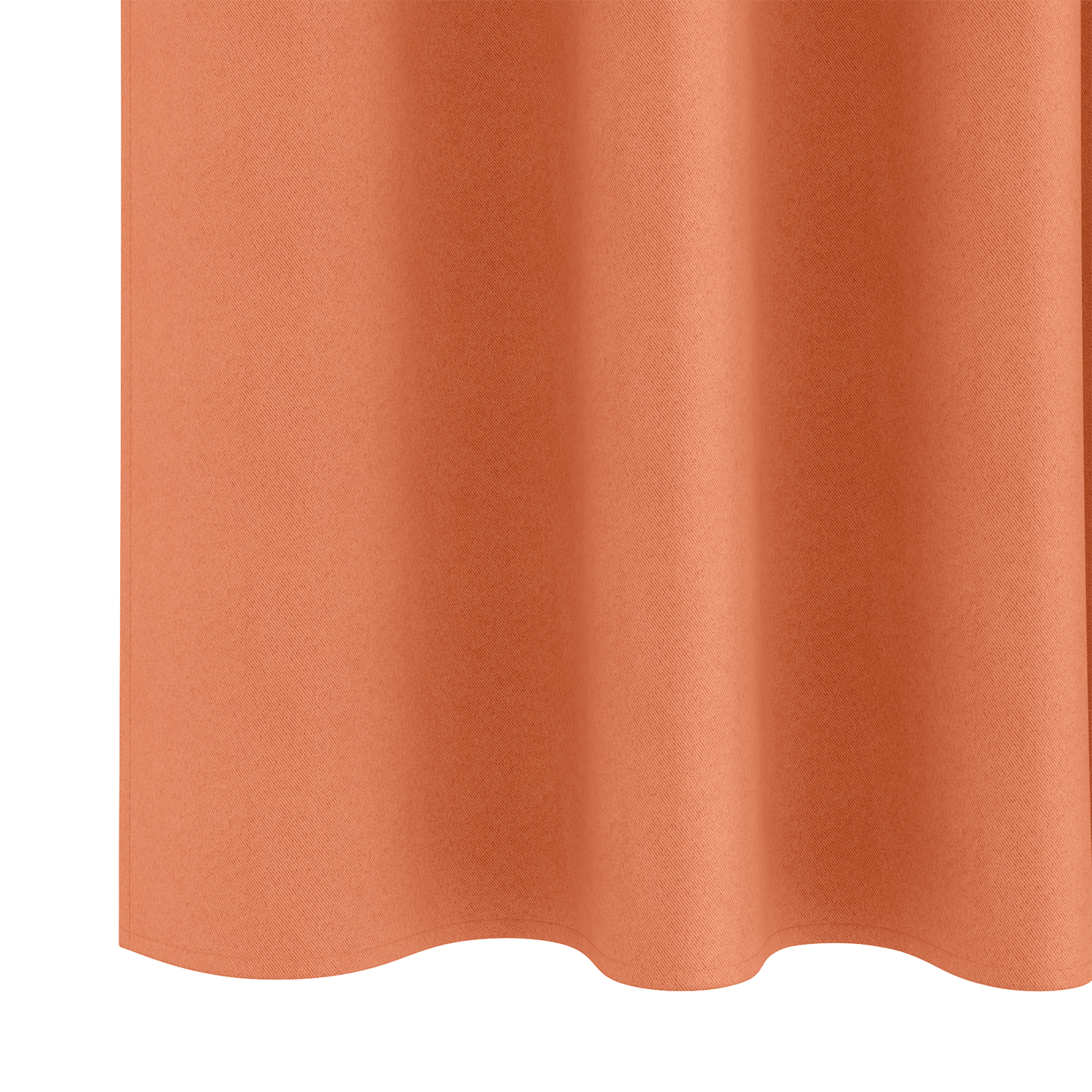 Mørkleggende Gardiner med Ringer 2 pcs Terrakotta 225 x 140 cm