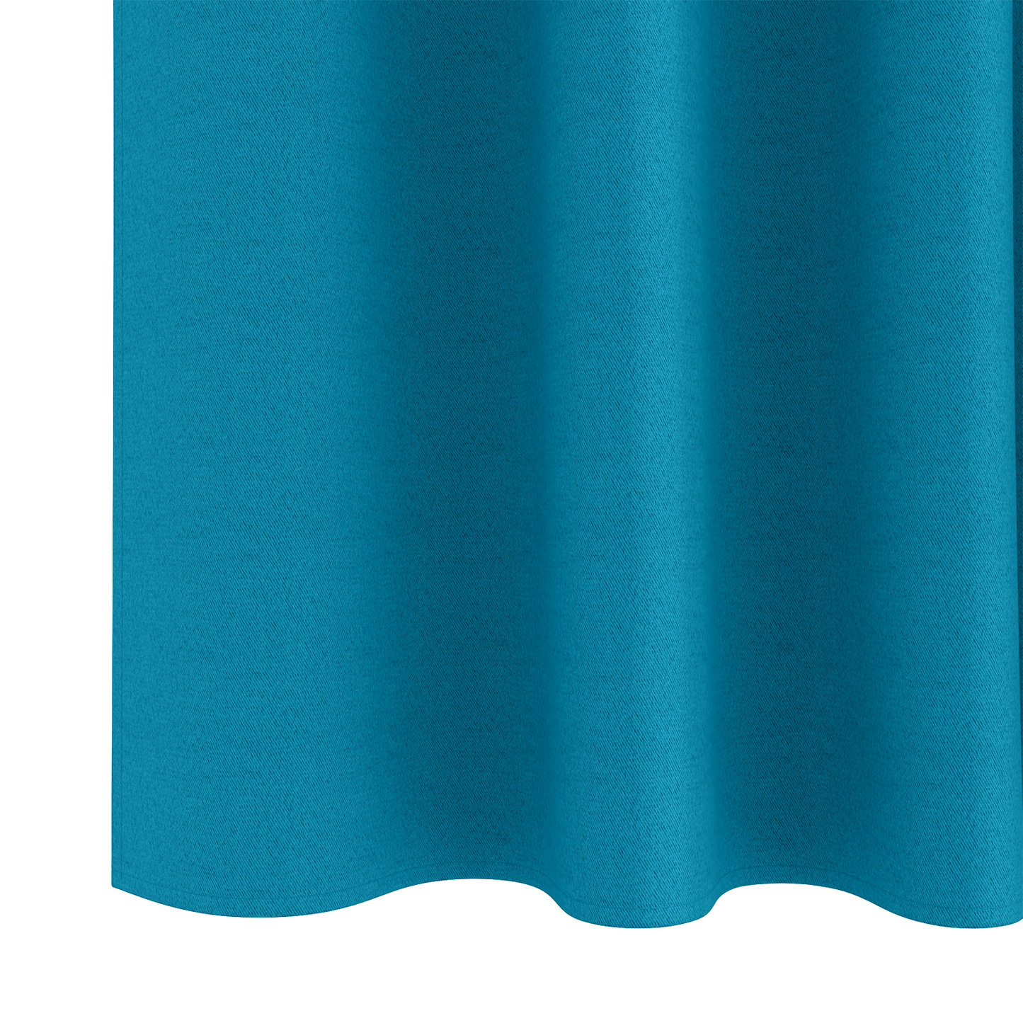Mørkleggende Gardiner med Ringer 2 pcs Turkis 225 x 140 cm