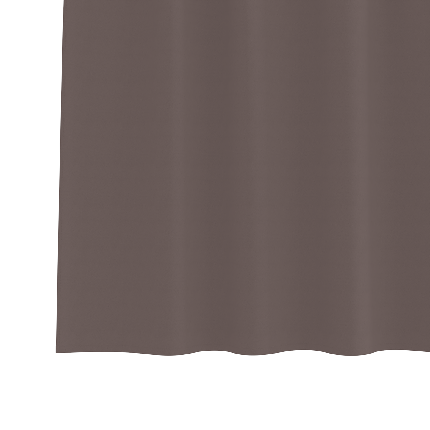 Mørkleggende Gardiner med Ringer 2 pcs Mørk brun 245 x 140 cm