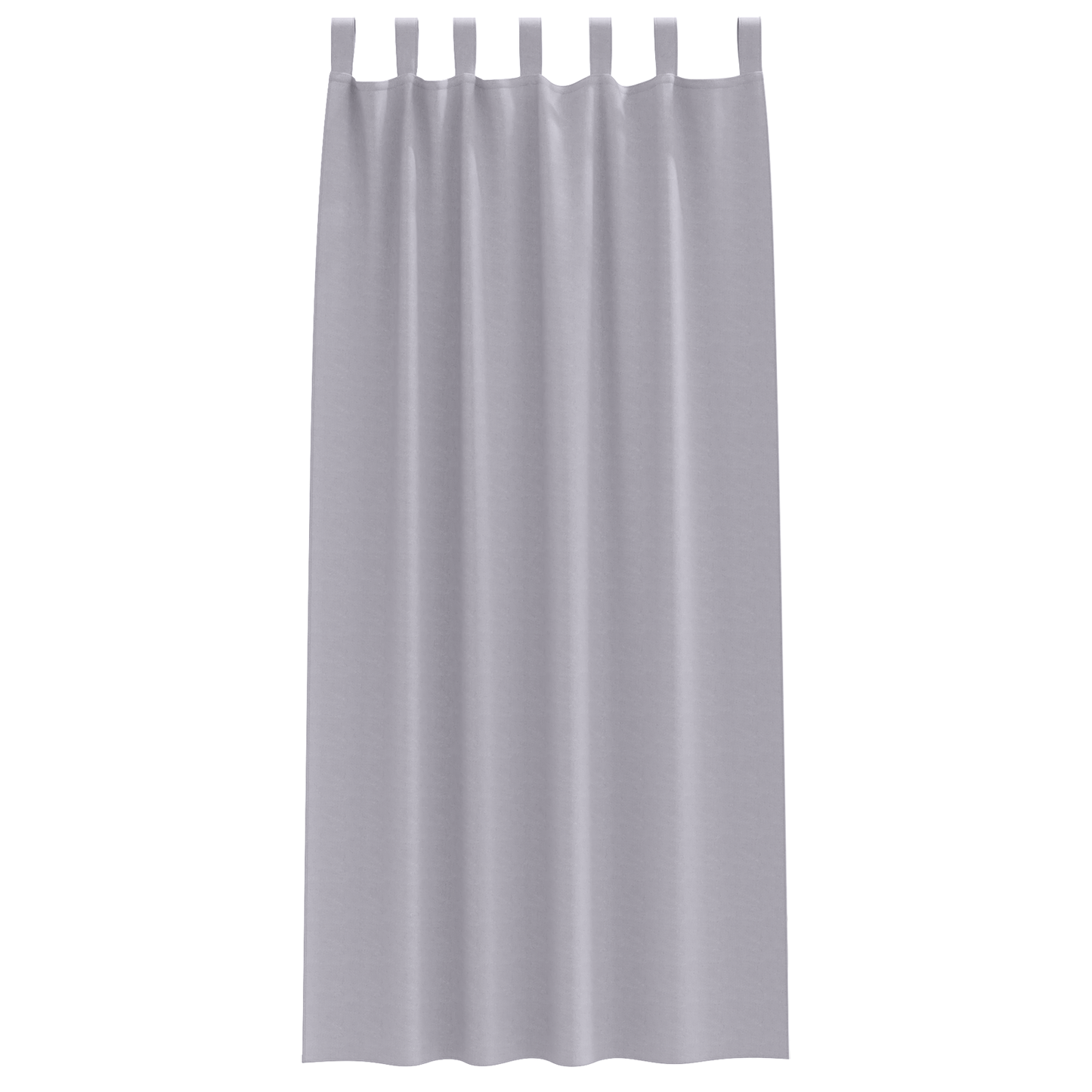 Mørkleggende Gardiner med Ringer 2 pcs Metall Grå 245 x 140 cm