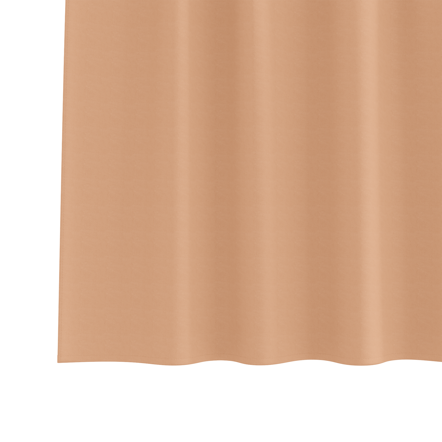 Mørkleggende Gardiner med Ringer 2 pcs Lys Brun 175 x 140 cm