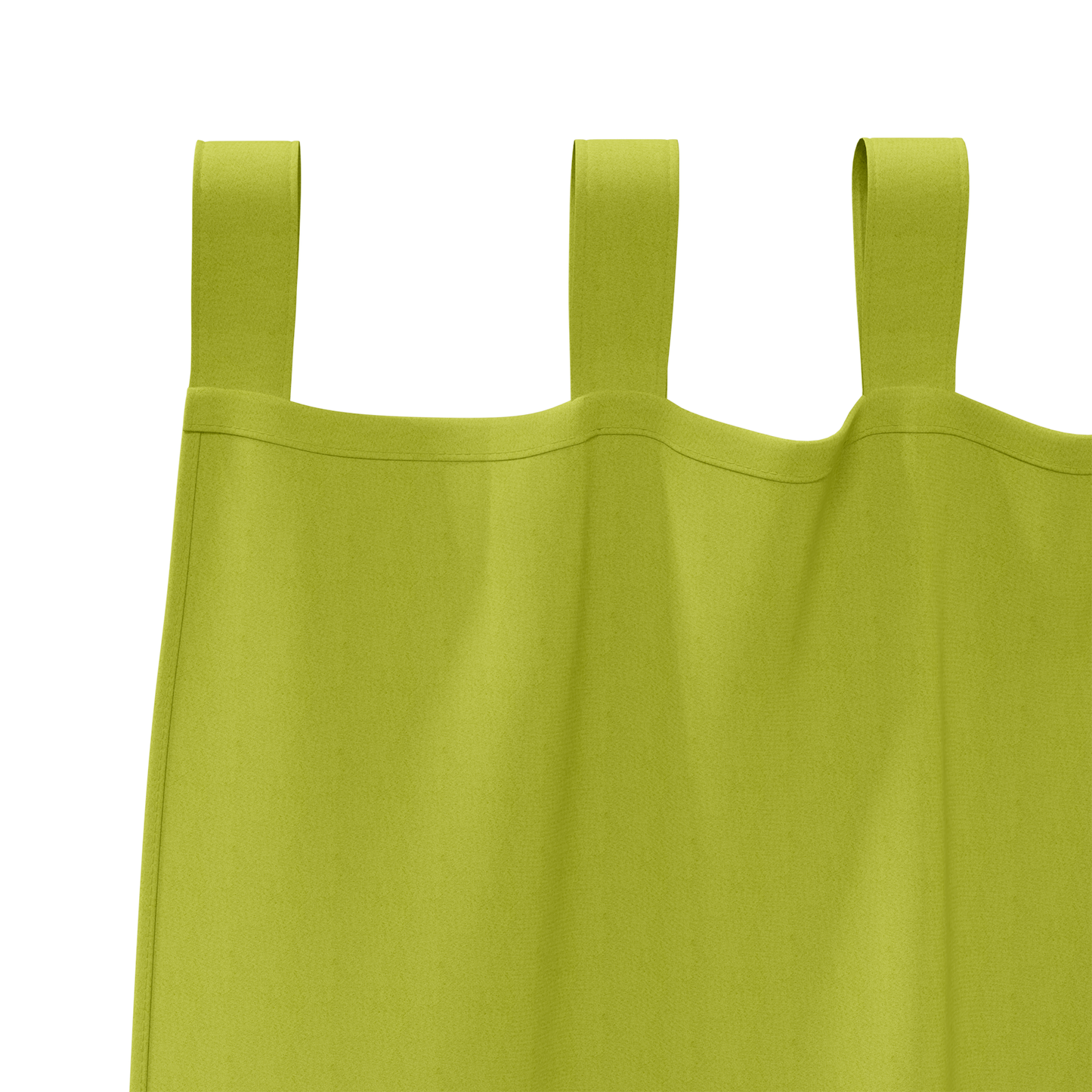 Mørkleggende Gardiner med Ringer 2 pcs grønn 260 x 140 cm
