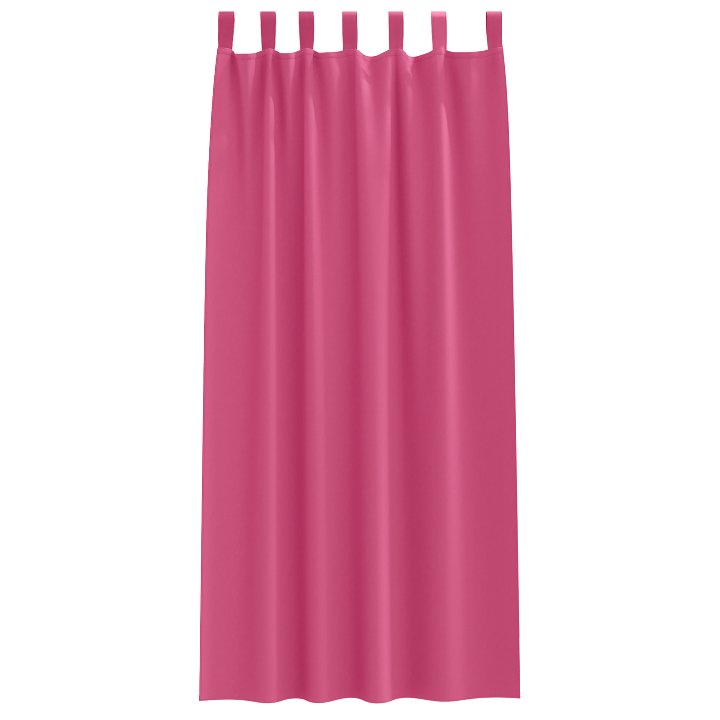 Mørkleggende Gardiner med Ringer 2 pcs Lys Rosa 260 x 140 cm