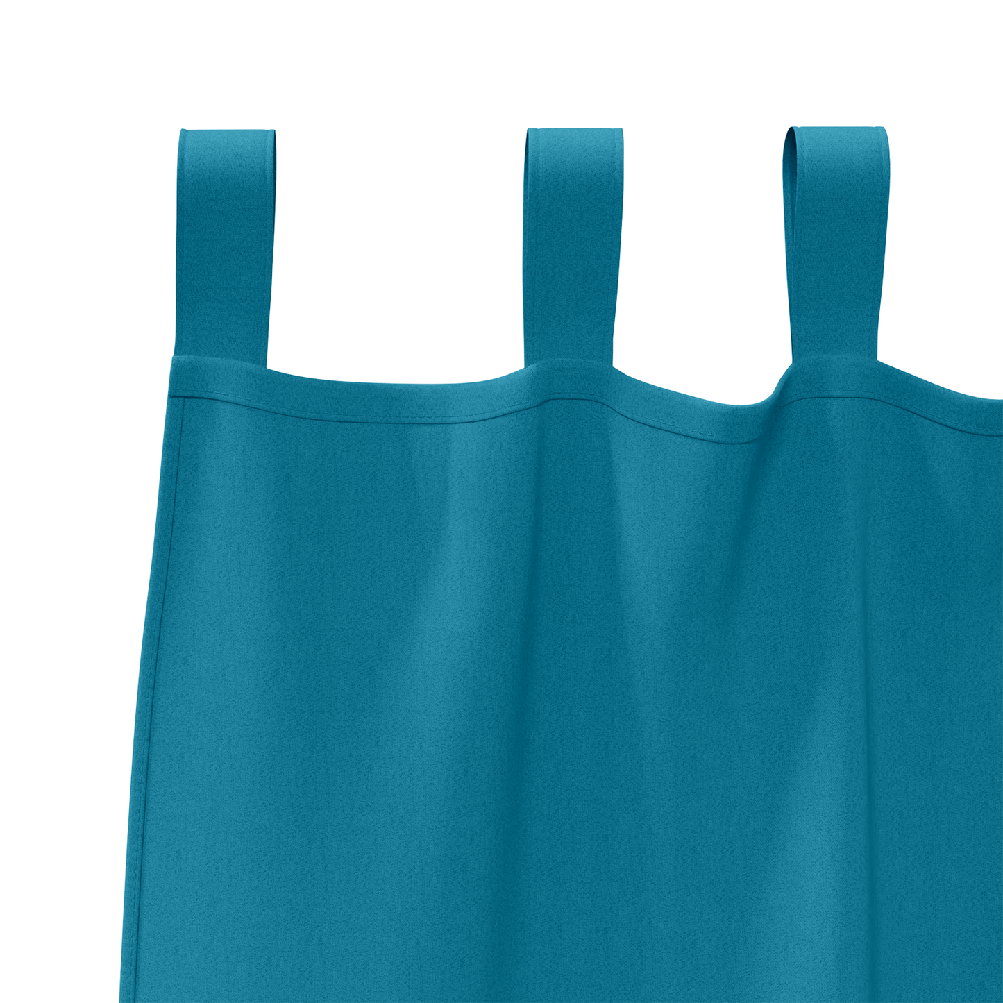 Mørkleggende Gardiner med Ringer 2 pcs Turkis 260 x 140 cm