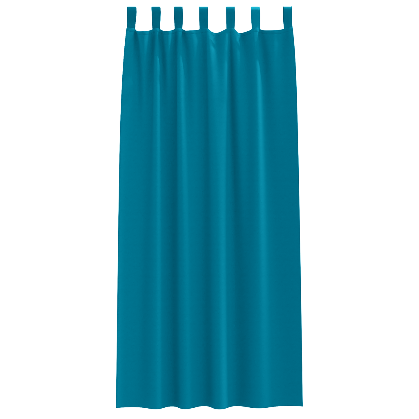 Mørkleggende Gardiner med Ringer 2 pcs Turkis 260 x 140 cm