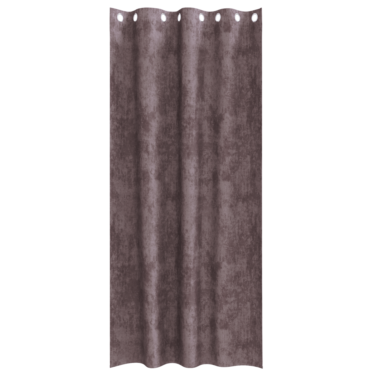 Fløyel Gardiner med gardiner 2 pcs Brun 225 x 140 cm Fløyel