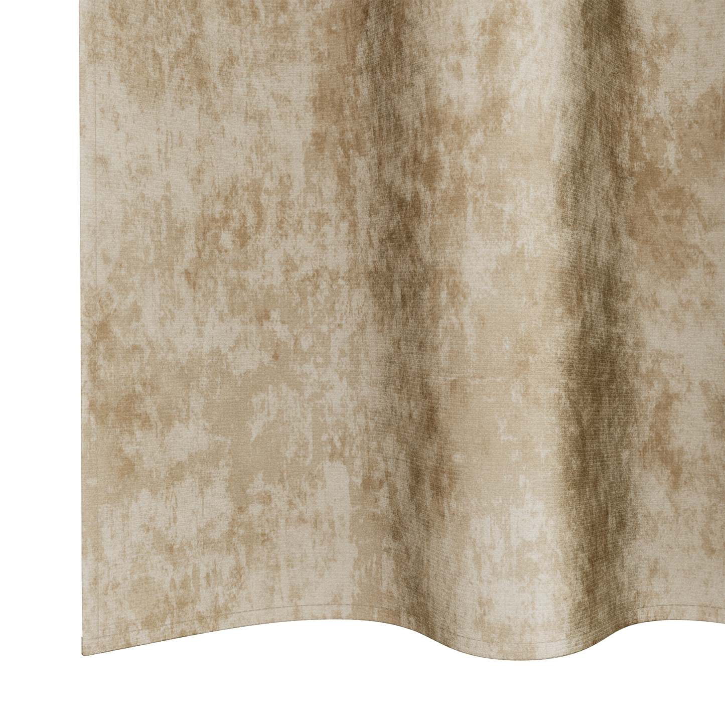 Fløyel Gardiner med gardiner 2 pcs Krem 245 x 140 cm Fløyel