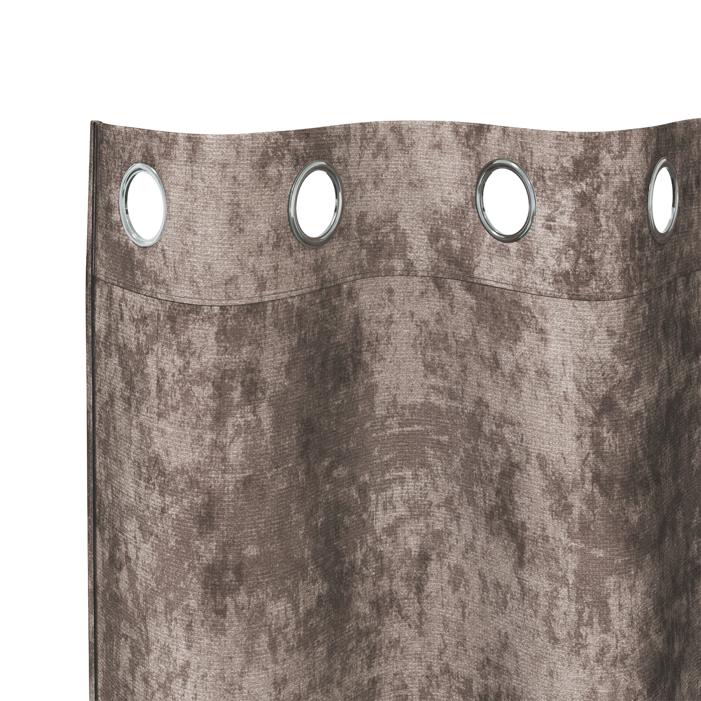 Fløyel Gardiner 2 pcs Cappuccino 140 x 140 cm Fløyel