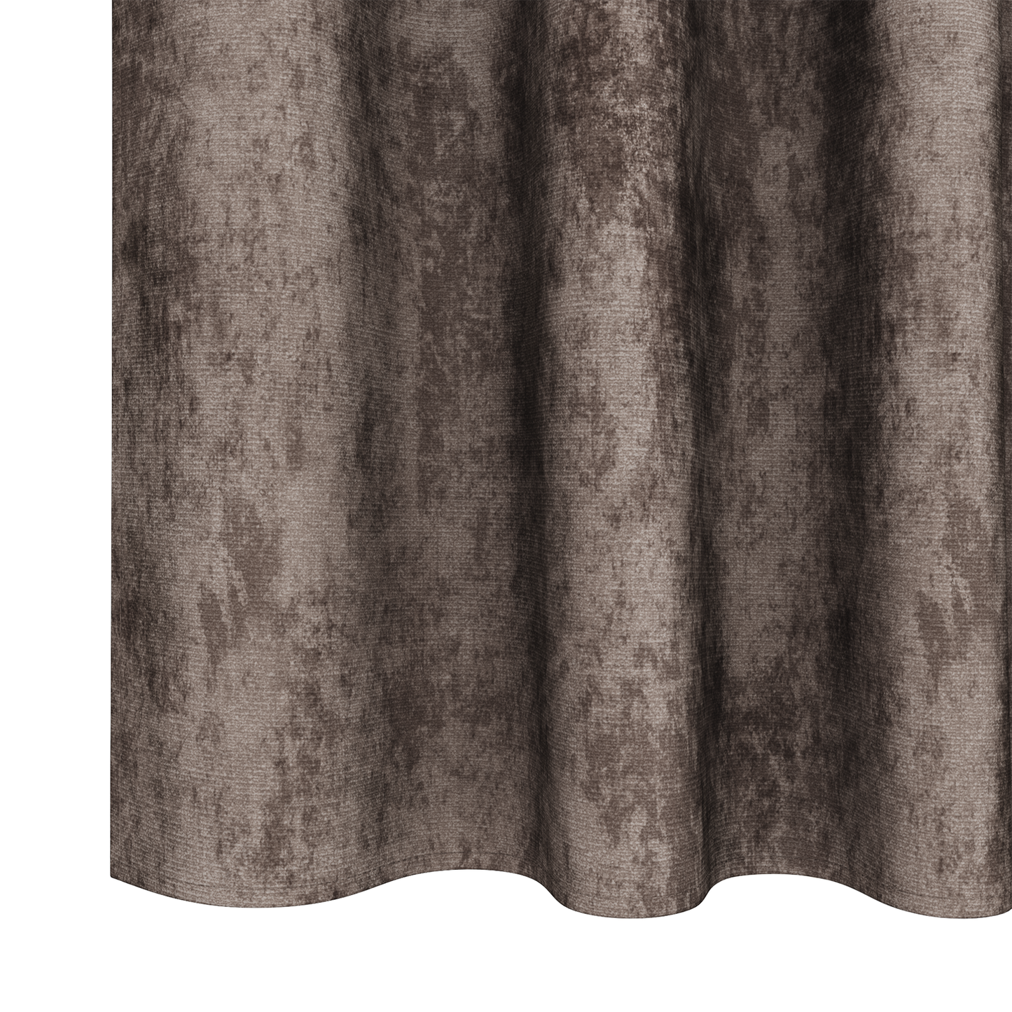 Fløyel Gardiner 2 pcs Cappuccino 225 x 140 cm Fløyel
