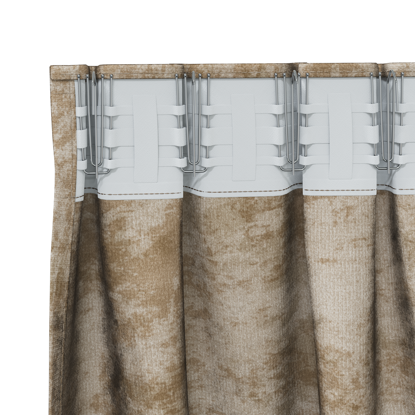 Fløyel Gardiner 2 pcs champagne 175 x 140 cm Fløyel