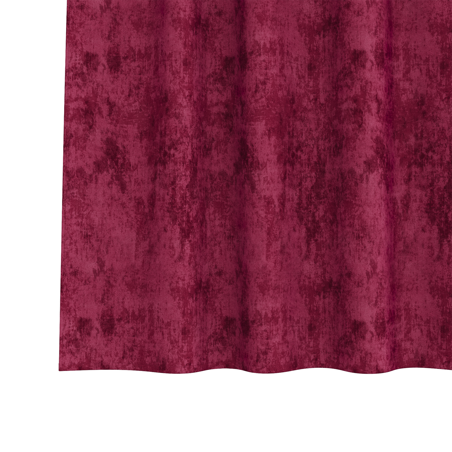 Fløyel Gardiner med gardiner 2 pcs Vinrød 175 x 140 cm Fløyel