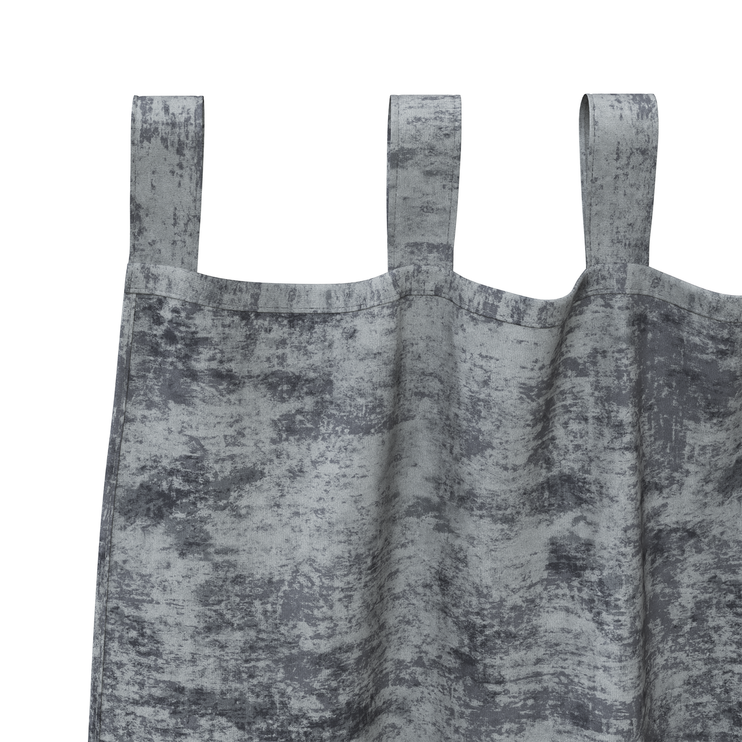 Fløyel Gardiner med gardiner 2 pcs Sølvgrå 175 x 140 cm Fløyel