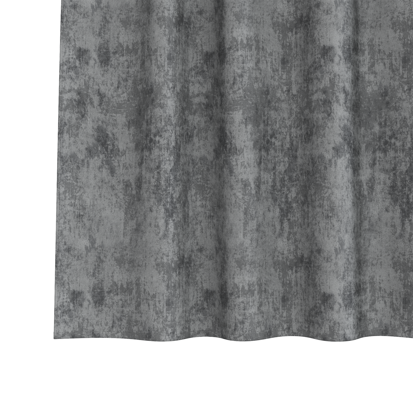 Fløyel Gardiner med gardiner 2 pcs Grå 175 x 140 cm Fløyel