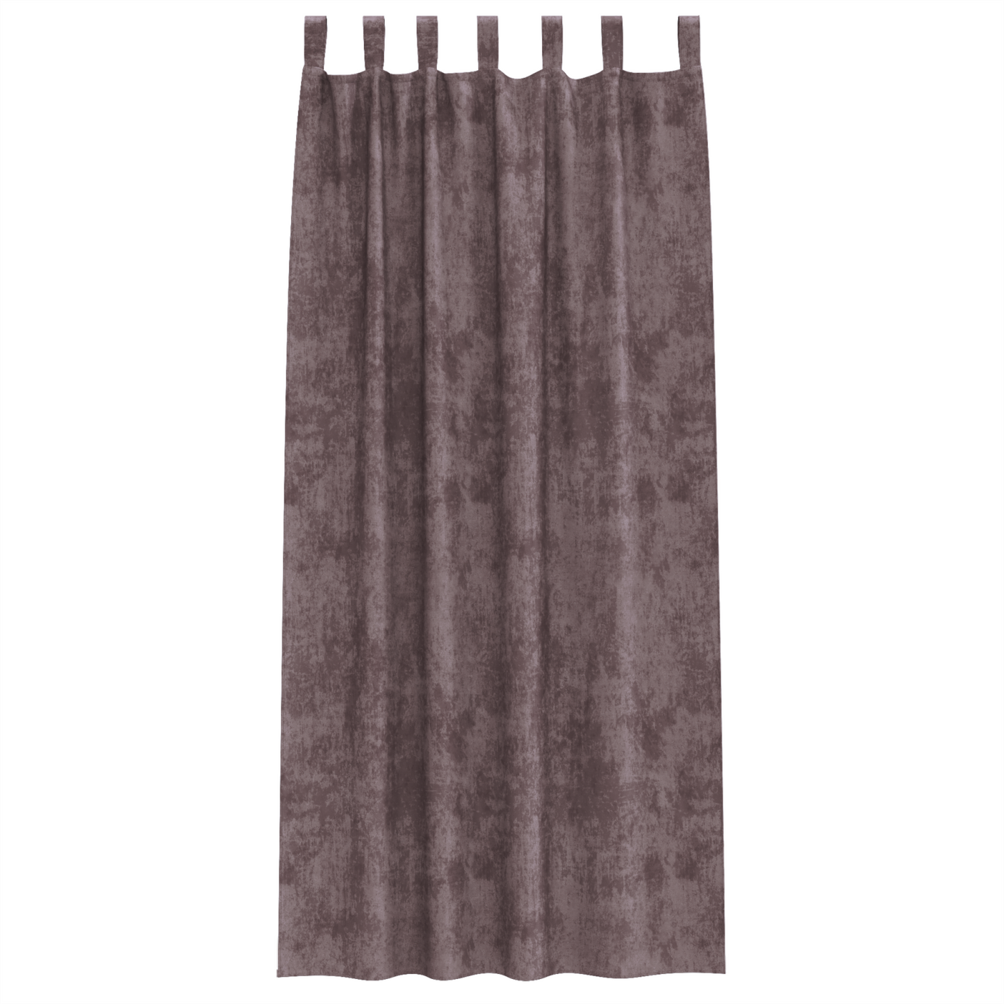 Fløyel Gardiner med gardiner 2 pcs Brun 245 x 140 cm Fløyel