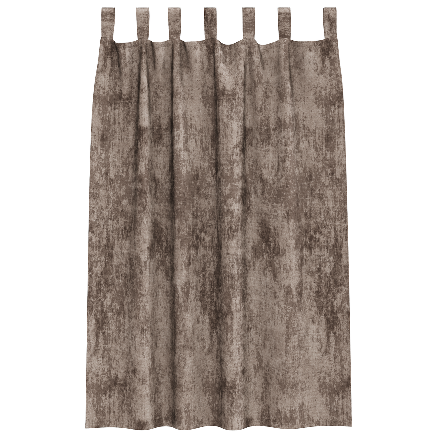 Fløyel Gardiner 2 pcs Cappuccino 175 x 140 cm Fløyel