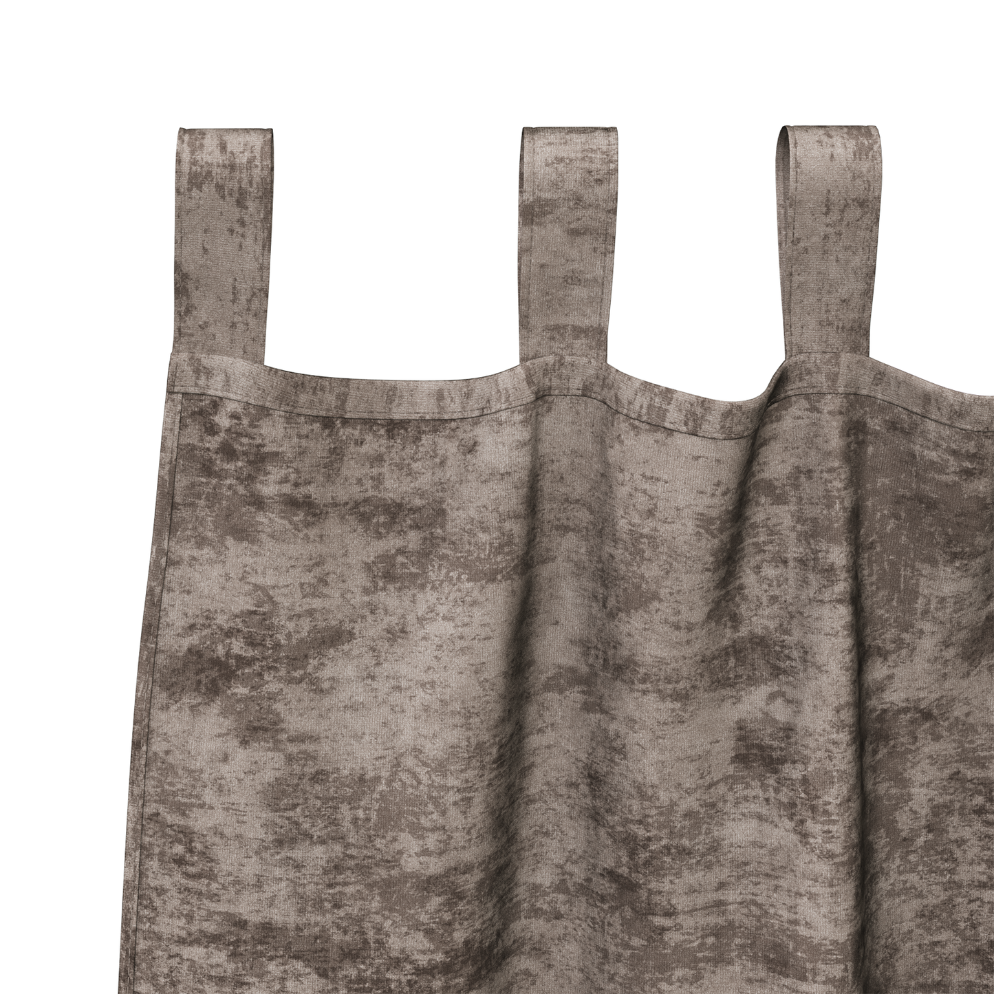 Fløyel Gardiner 2 pcs Cappuccino 225 x 140 cm Fløyel