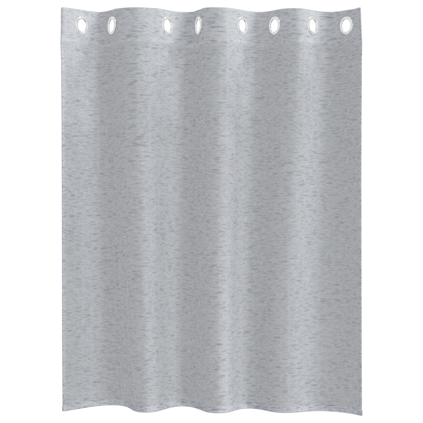 Voile Gardin med gardiner 2 pcs Mørkegrå 140 x 140 cm Polyester