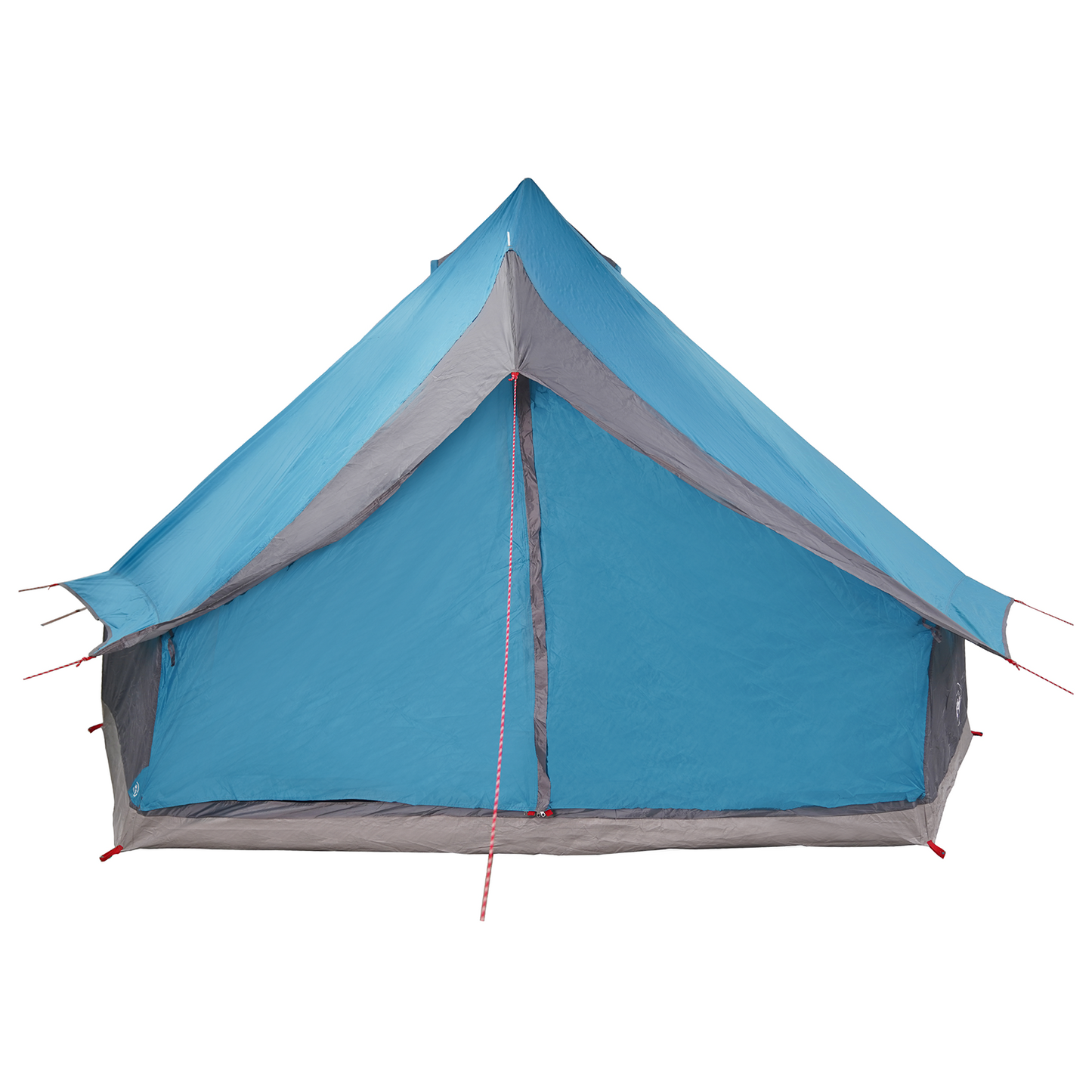 Tipi telt med tak med lagring Blå 400 x 346 x 250 cm taft