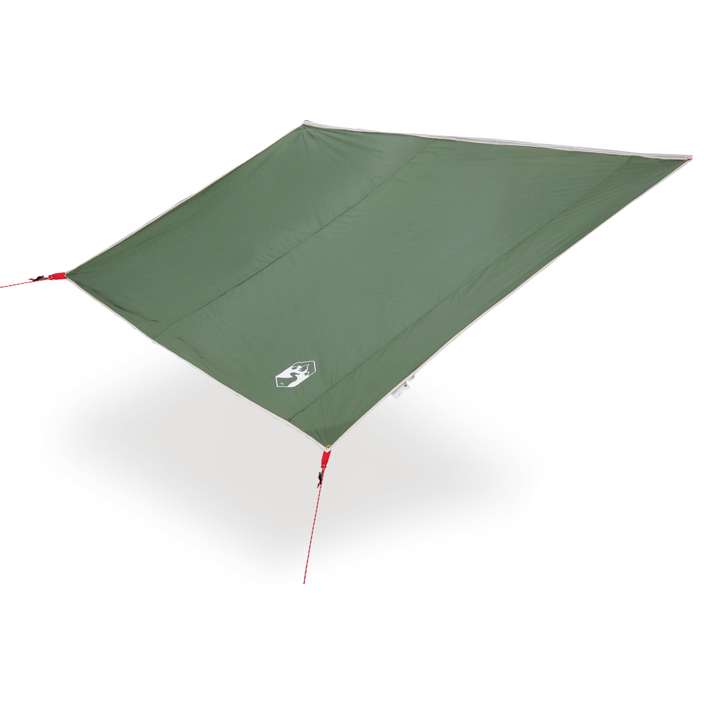 Vannavstøtende tarp med tak grønn 240 x 300 cm