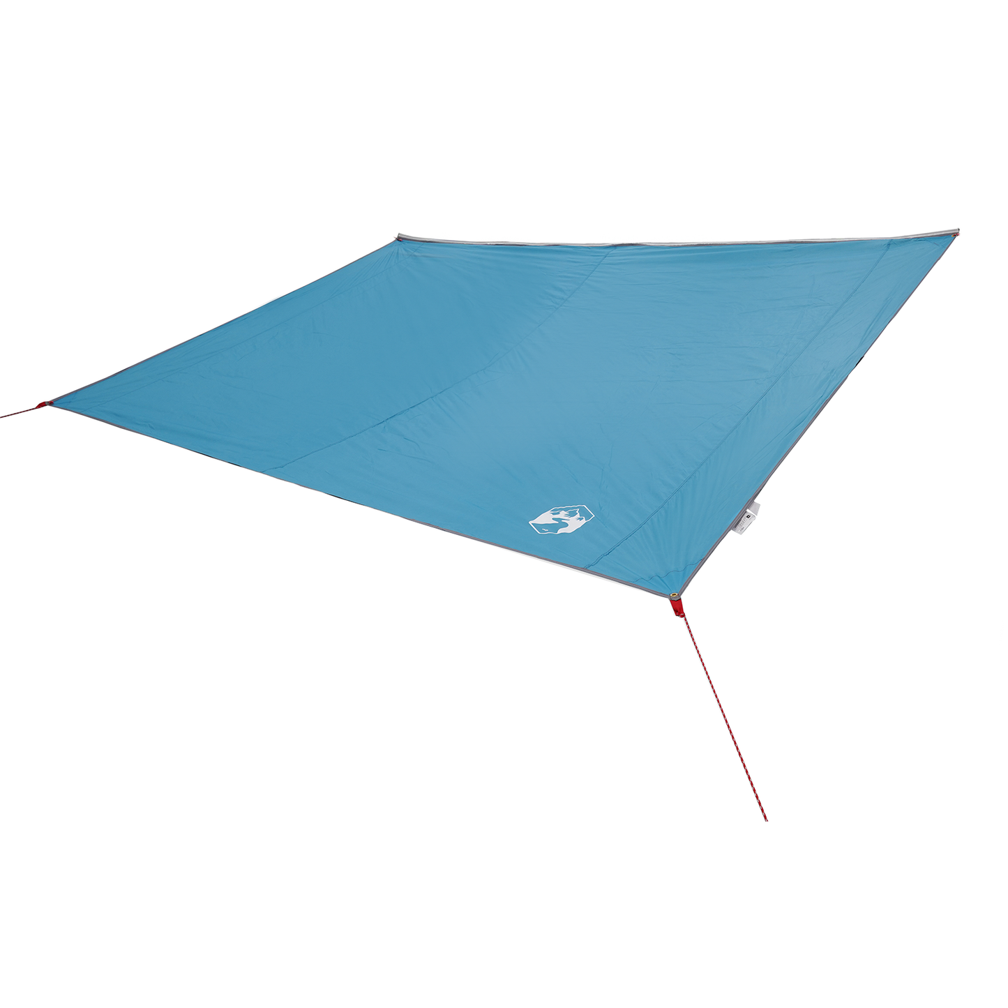 Vannavstøtende tarp person 240 x 350 cm Vanntett Blå