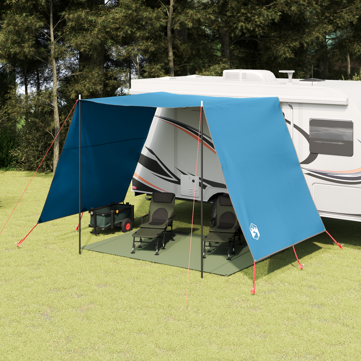Vannavvisende Tarp med tak 250 x 240 x 220 cm