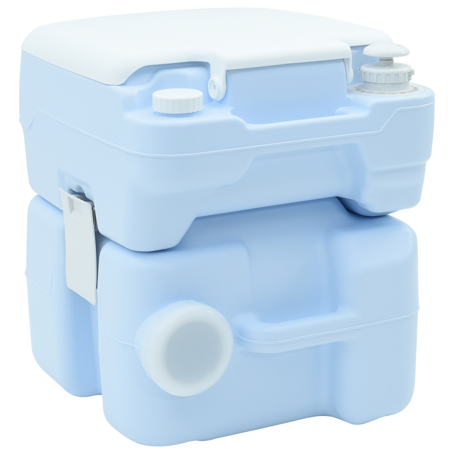 Camping toalett Blå 41,5 x 36,5 x 42 cm Høy-densitet Polyetylen