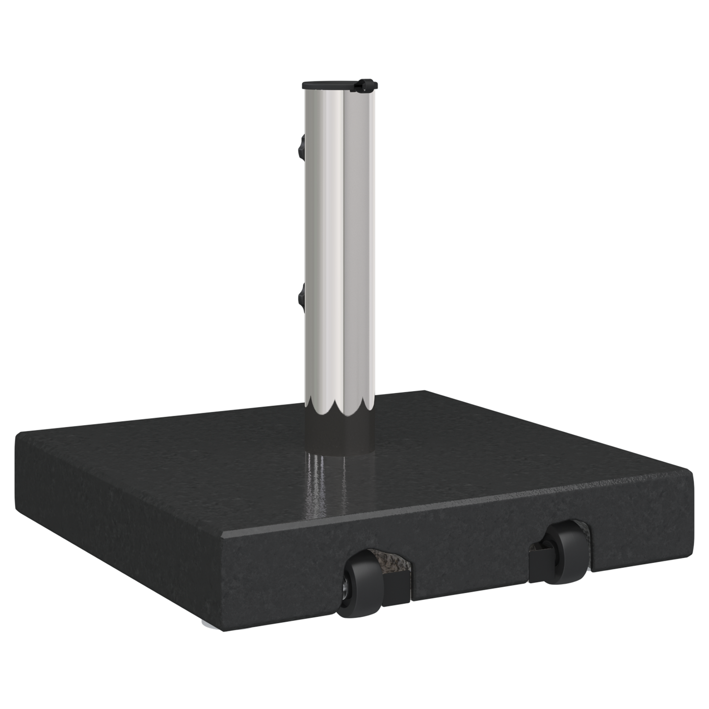Parasollfot Svart 41 x 41 x 37 cm Granitt