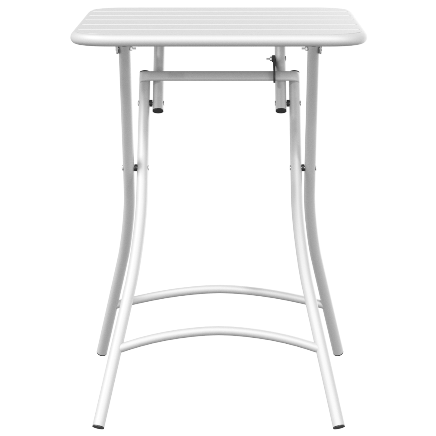 Bistrobord Hvit 55 x 55 x 72,5 cm Pulverlakkert stål