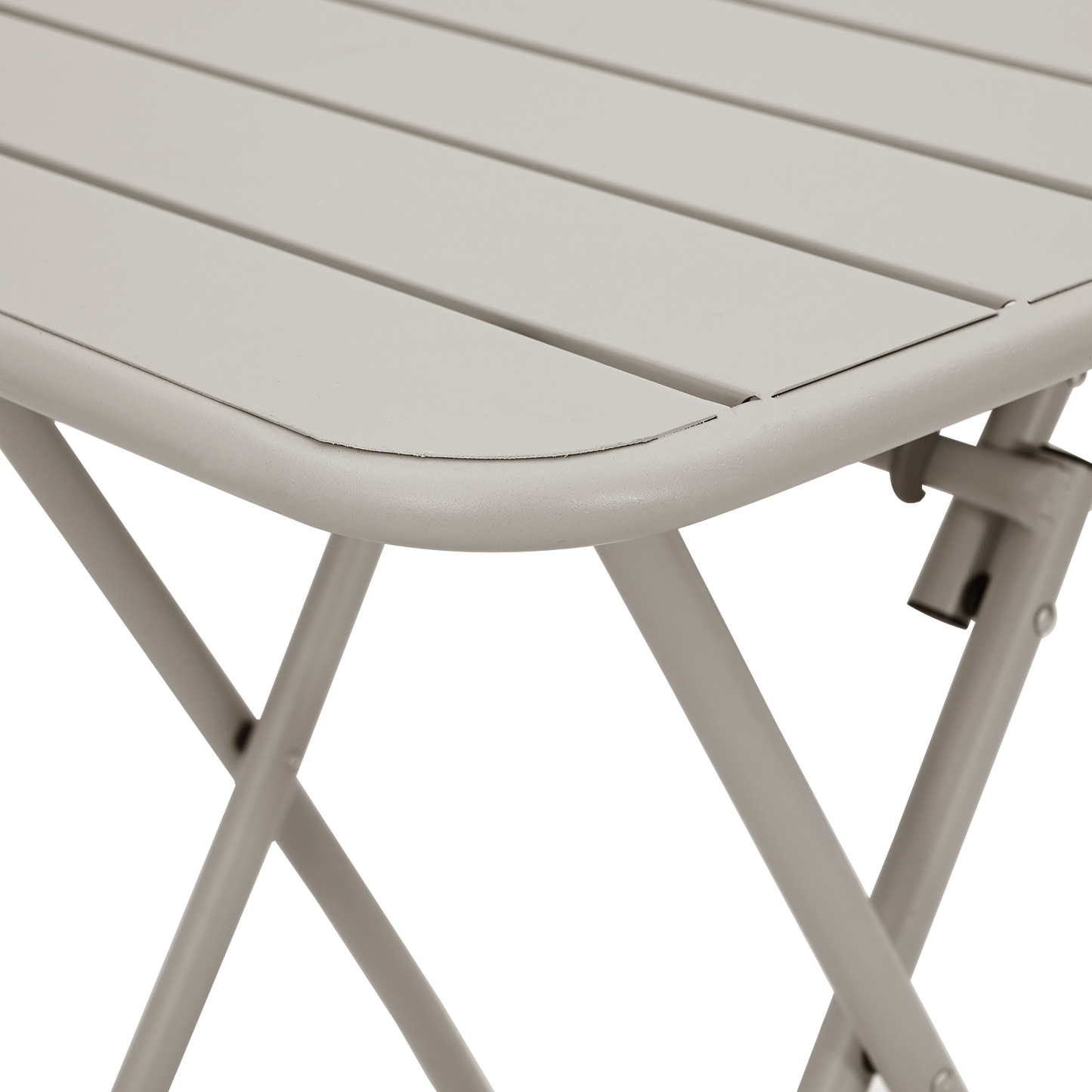 Bistrobord Beige 55 x 55 x 72,5 cm Pulverlakkert stål