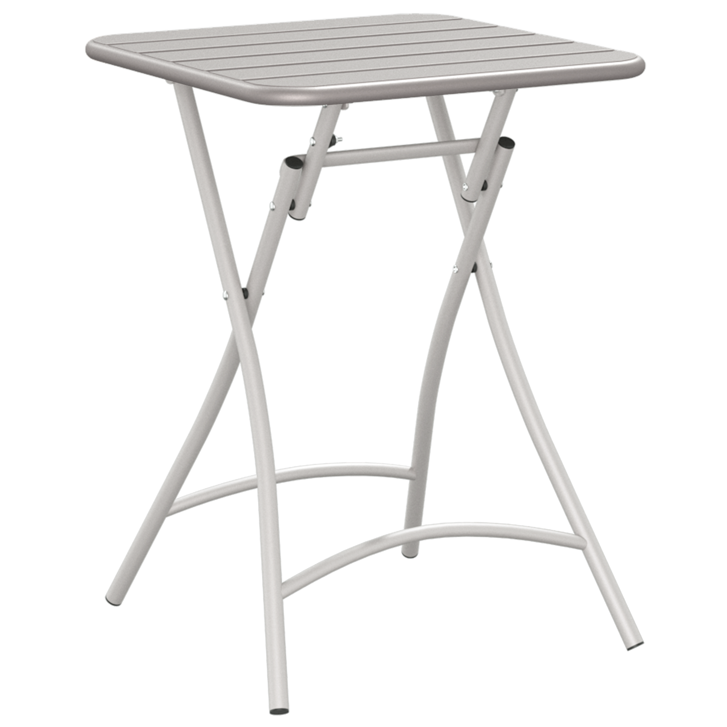 Bistrobord Beige 55 x 55 x 72,5 cm Pulverlakkert stål