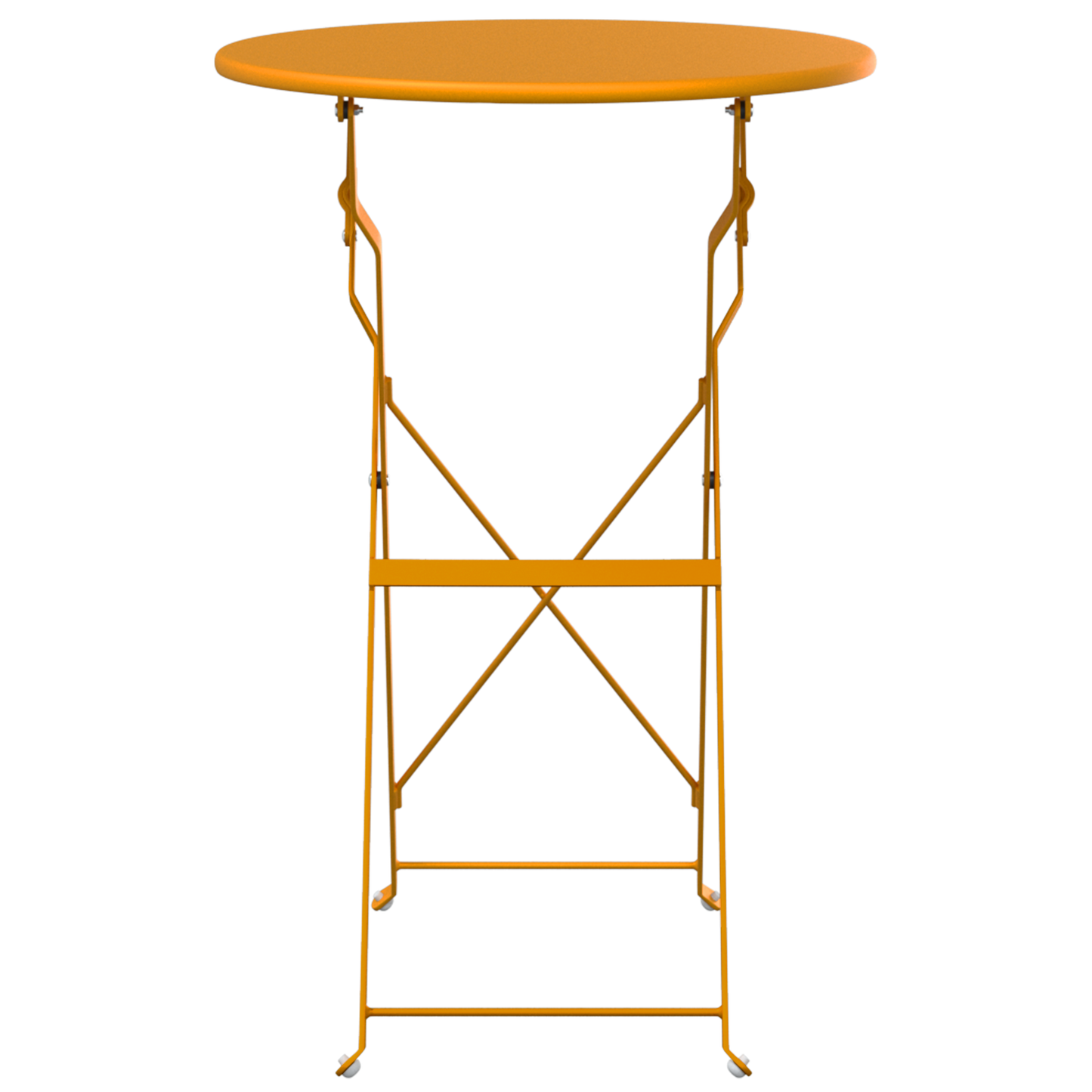Bistrobord Sennepsgul Ø 50 x 71 cm Pulverlakkert stål