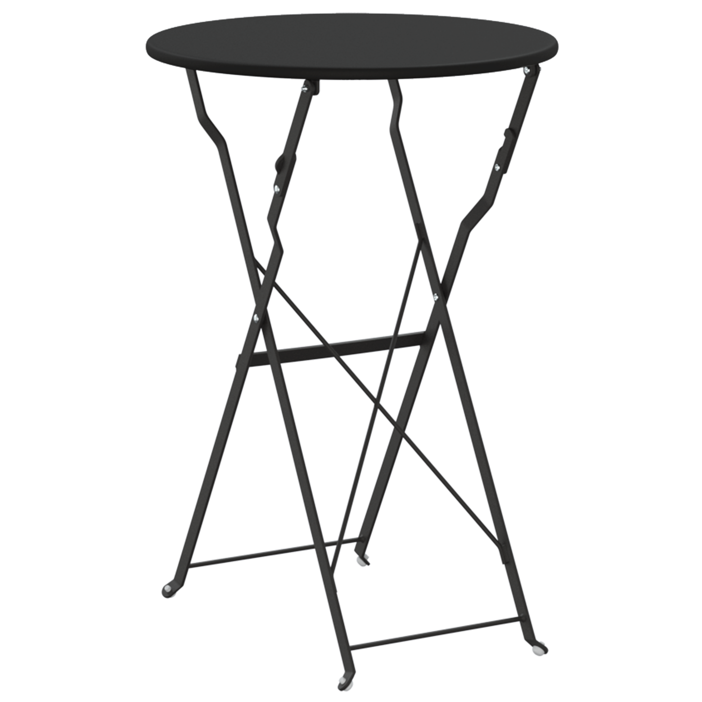 Bistrobord Antrasitt Ø 50 x 71 cm Pulverlakkert stål