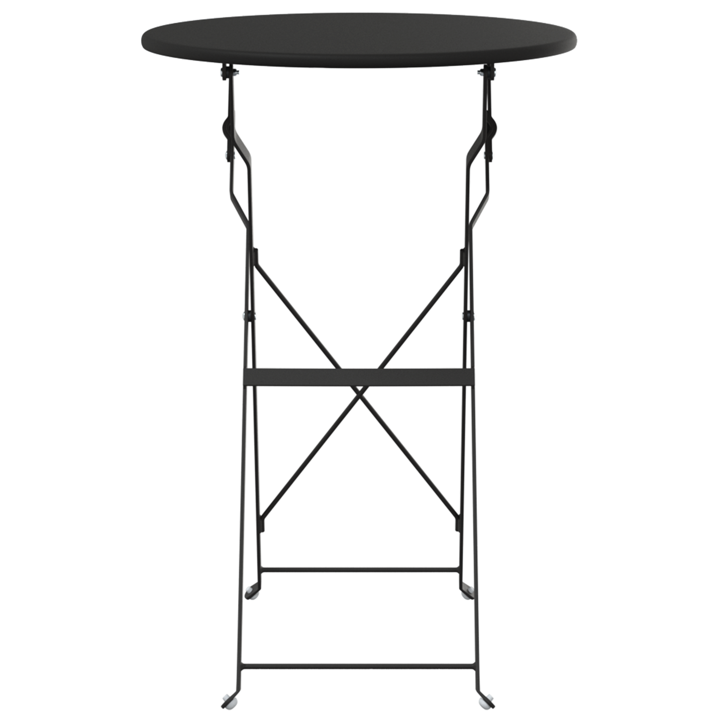 Bistrobord Antrasitt Ø 50 x 71 cm Pulverlakkert stål