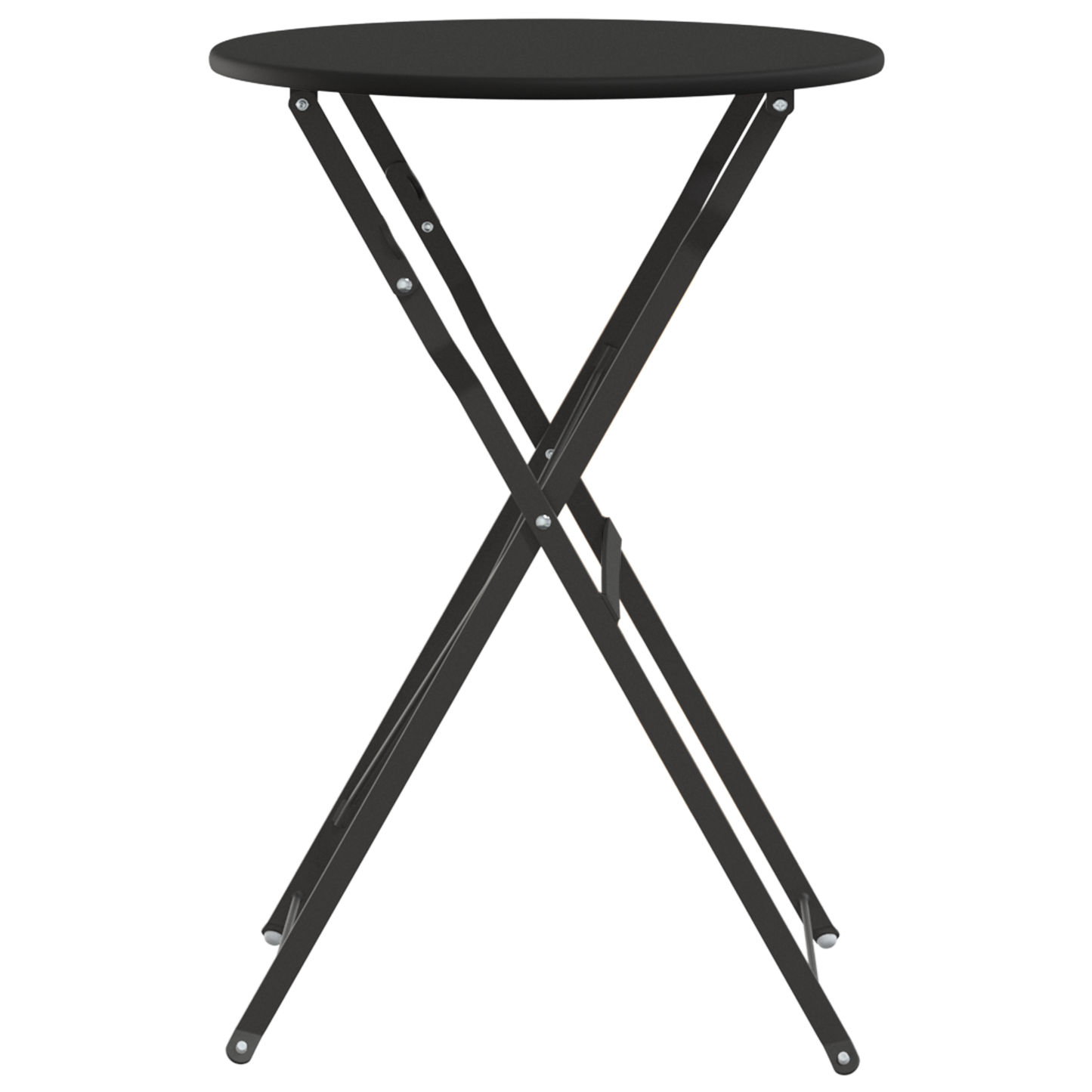 Bistrobord Antrasitt Ø 50 x 71 cm Pulverlakkert stål