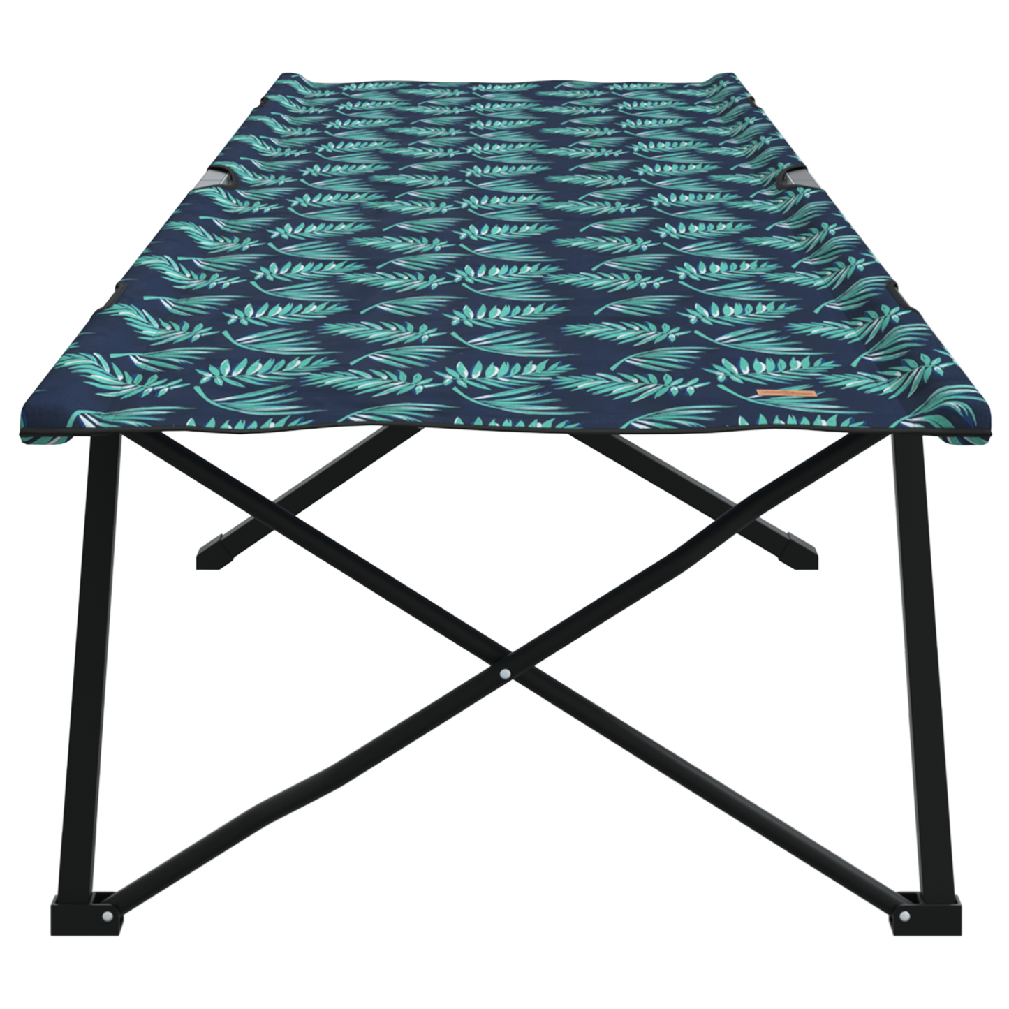 Sammenleggbar camping seng Skog 206 x 76 x 74 cm Oxford og Stål