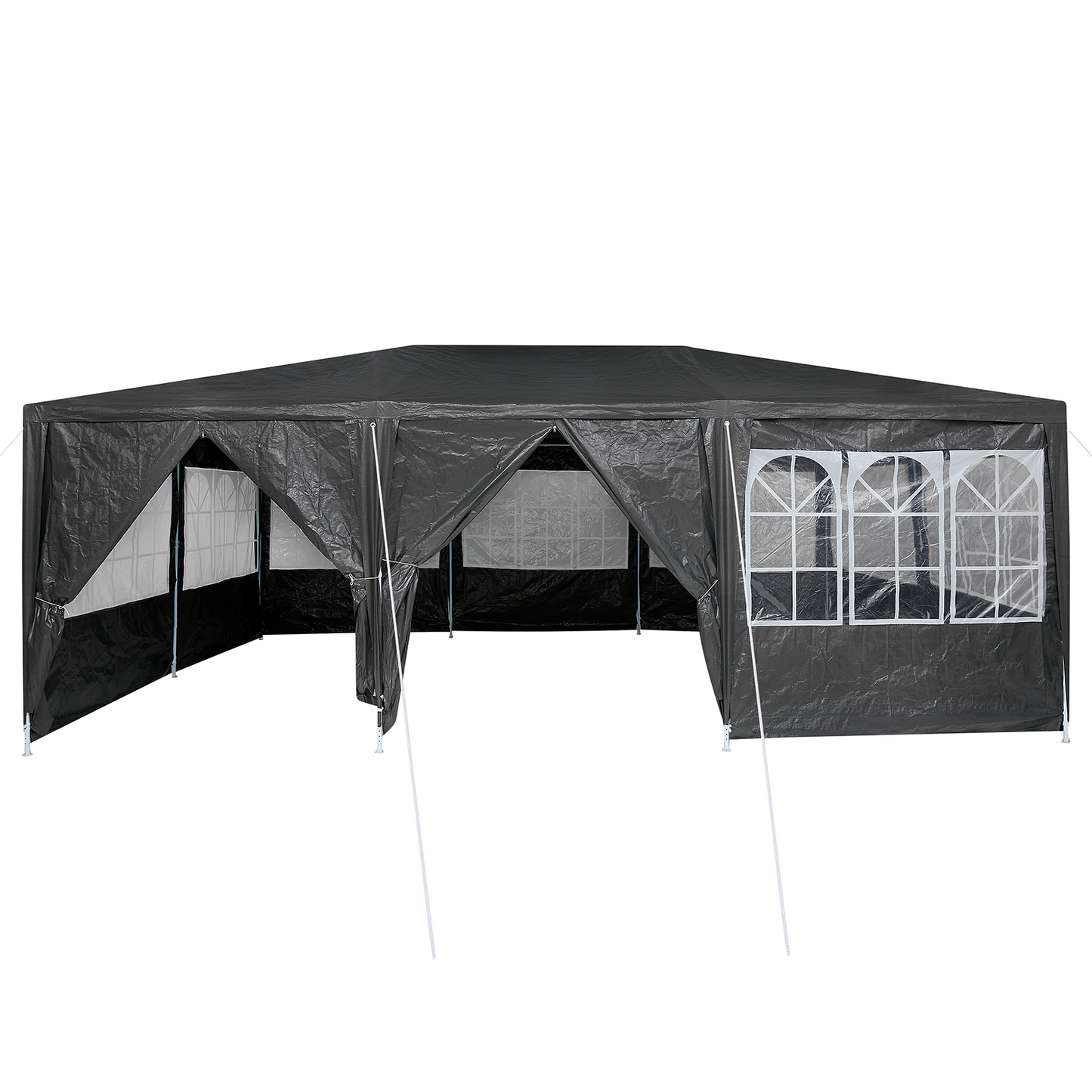 Partytelt Antrasitt 600 x 400 x 266 cm Polyethylen