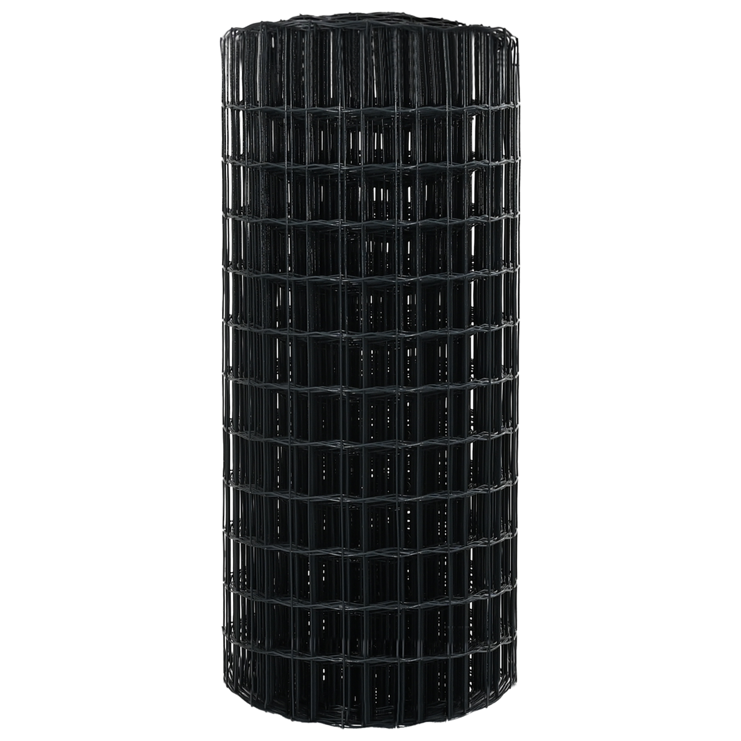 Euro gjerde Grå 0,8 x 10 m PVC-belagt jern