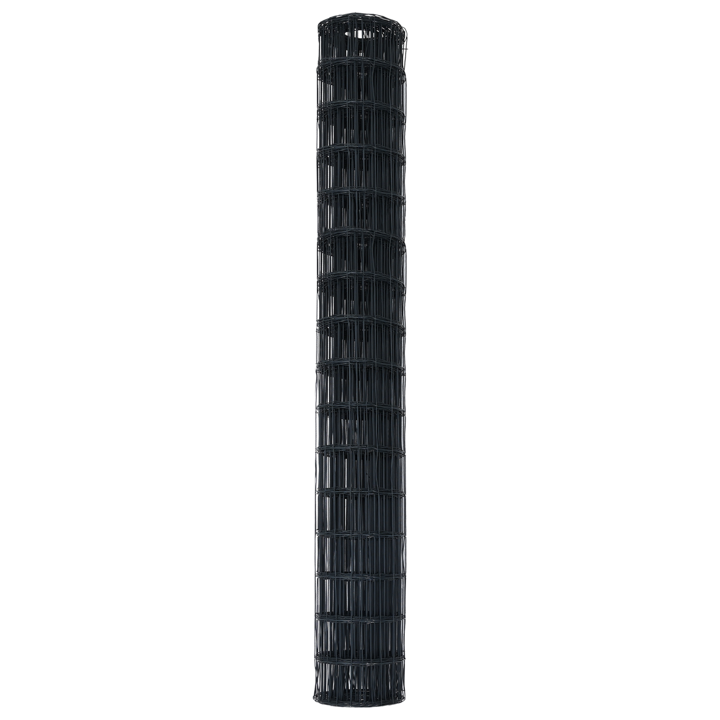 Euro gjerde Grå 1,6 x 10 m PVC-belagt jern