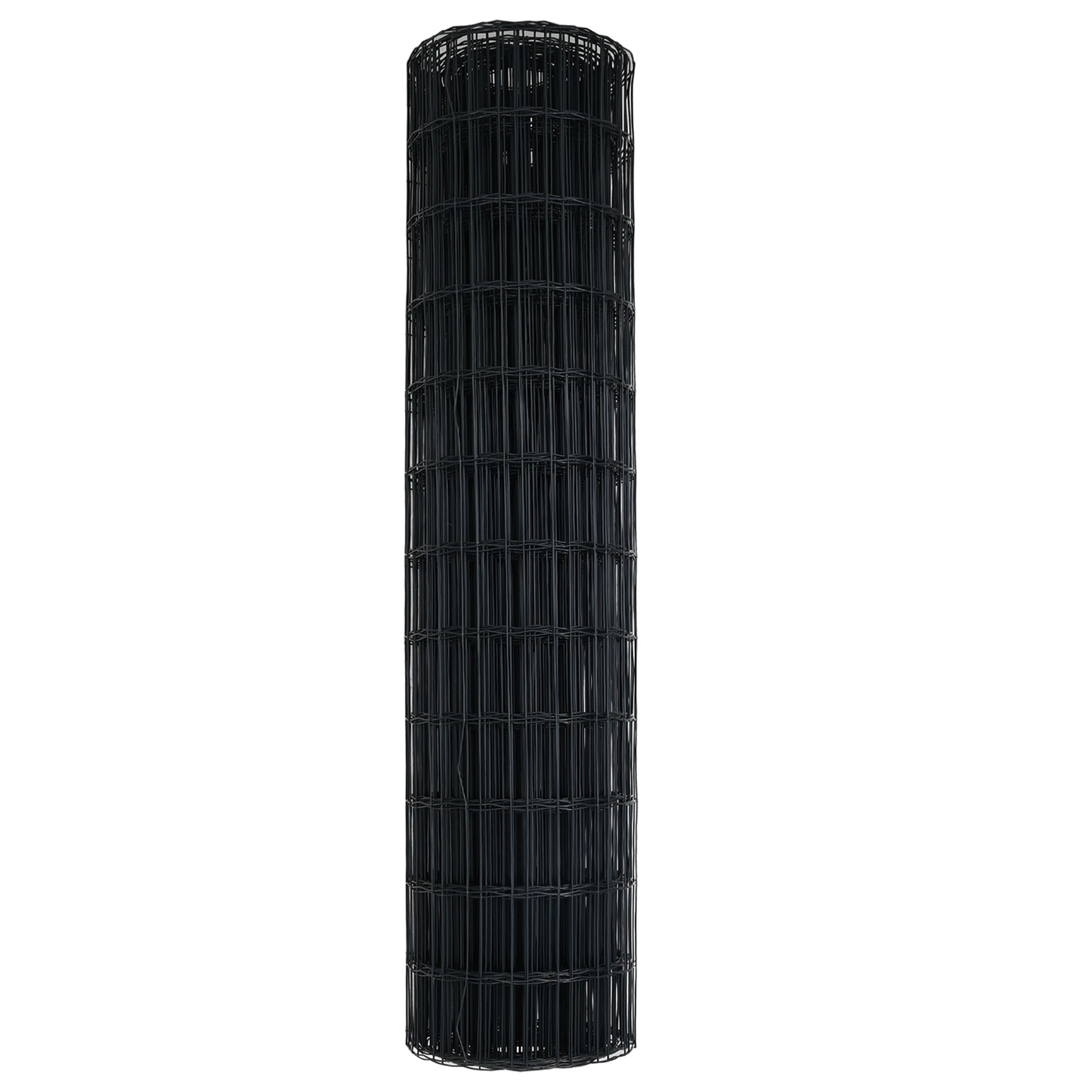 Euro gjerde Grå 1 x 25 m PVC-belagt jern