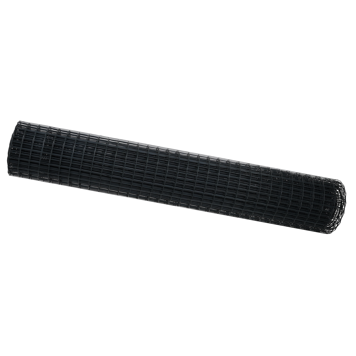 Euro gjerde Svart 1,6 x 10 m PVC-belagt jern