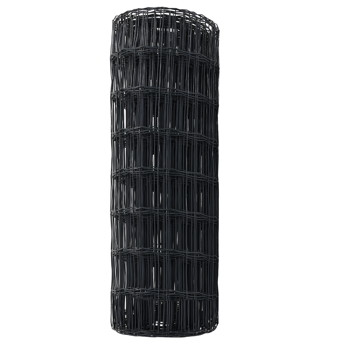 Euro gjerde Grå 0.6 x 25 m PVC-belagt jern