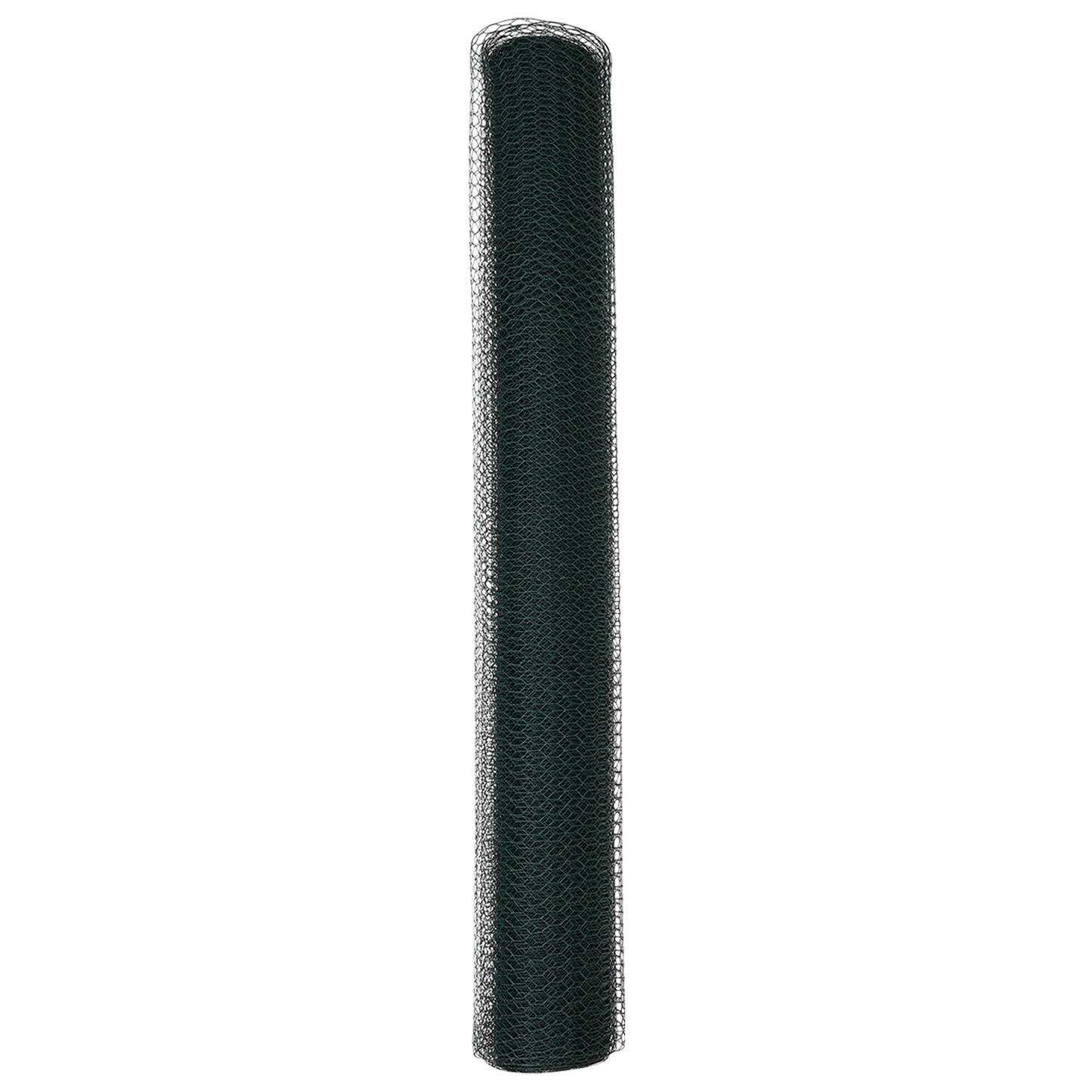 Sekskantet gjerde grønn 1,4 x 25 m PVC