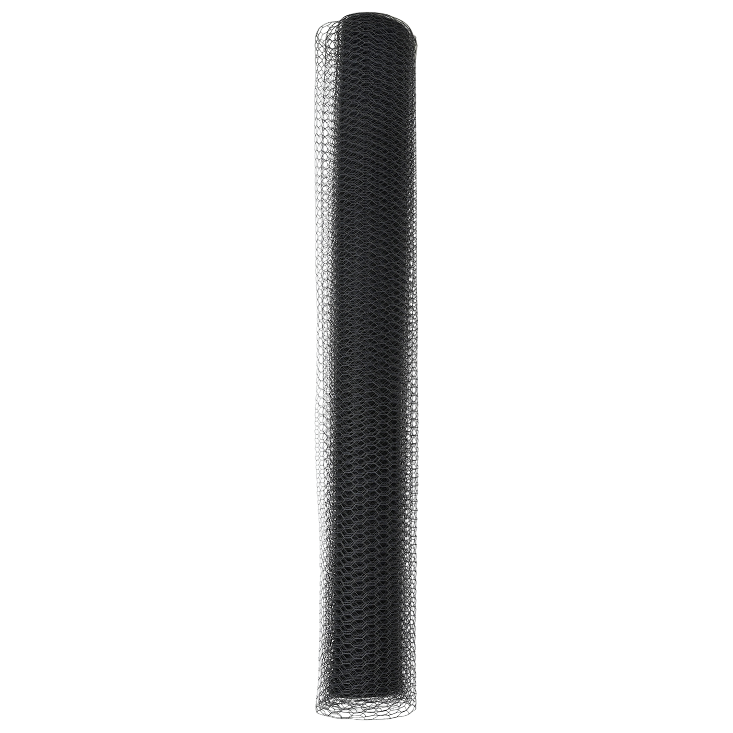 Sekskantet gjerde Grå 1 x 50 m PVC