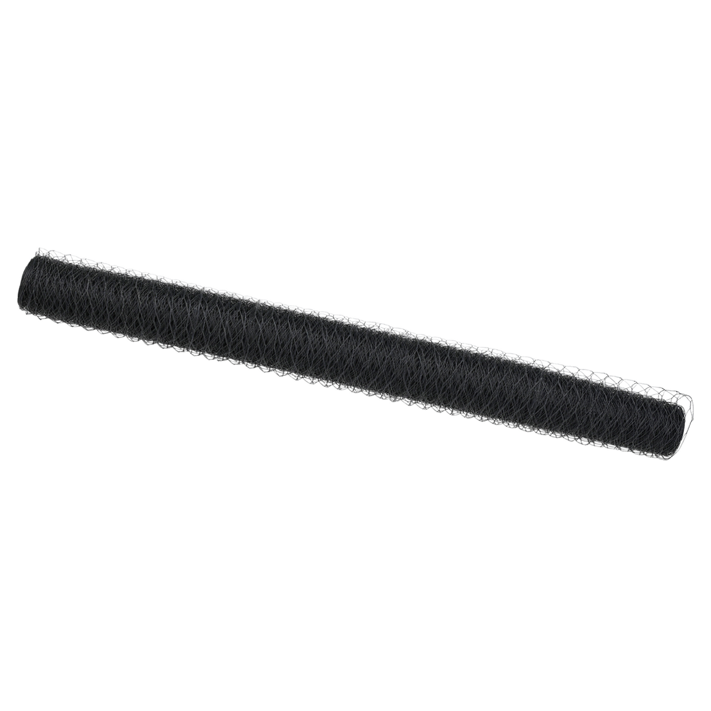 Sekskantet gjerde Grå 1,4 x 50 m PVC