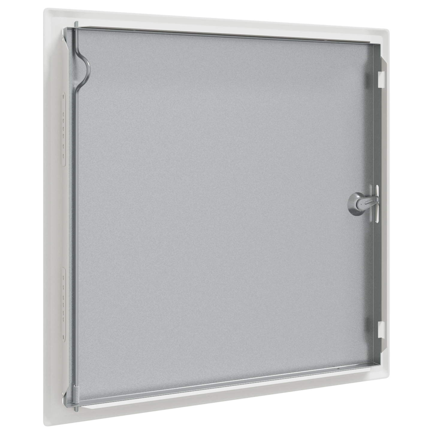 Tilgangspanel Hvit 43 x 43 x 3 cm Stål