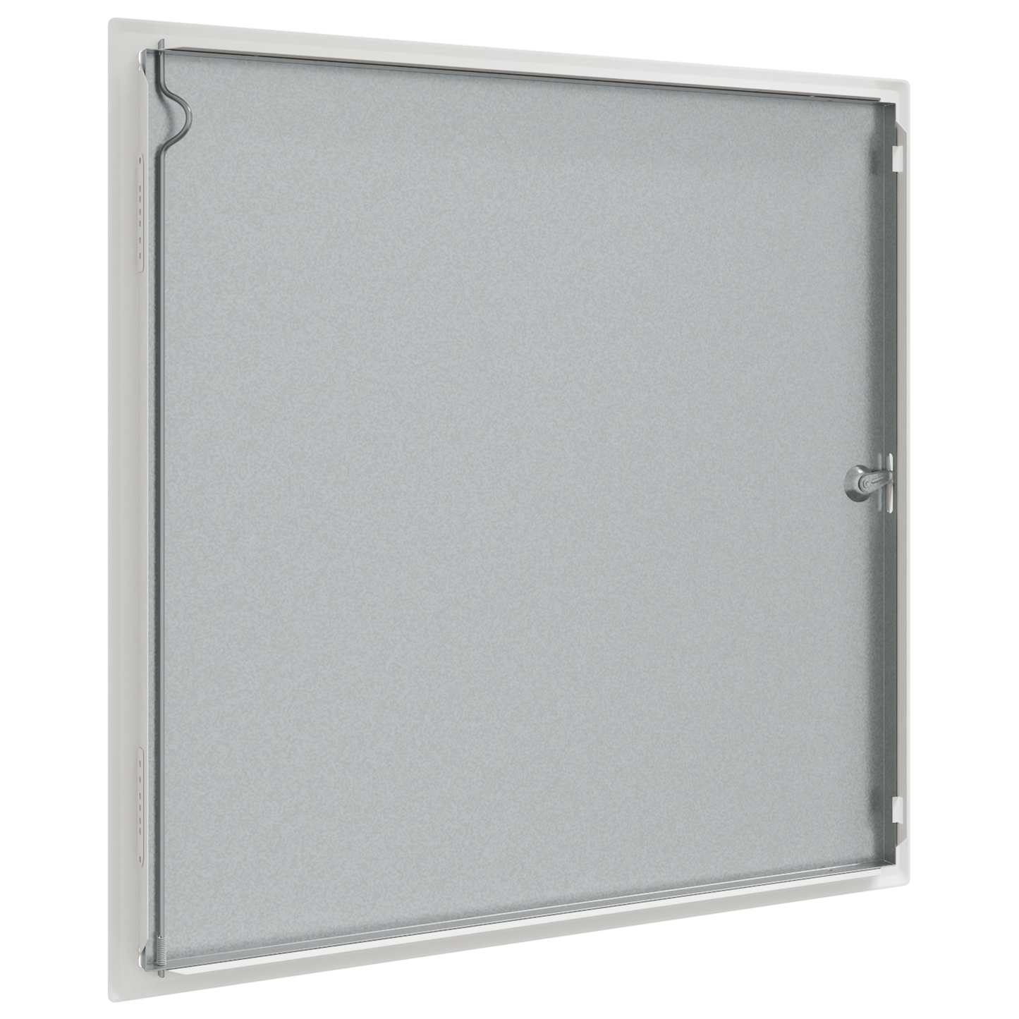 Tilgangspanel Hvit 63 x 63 x 3 cm Stål