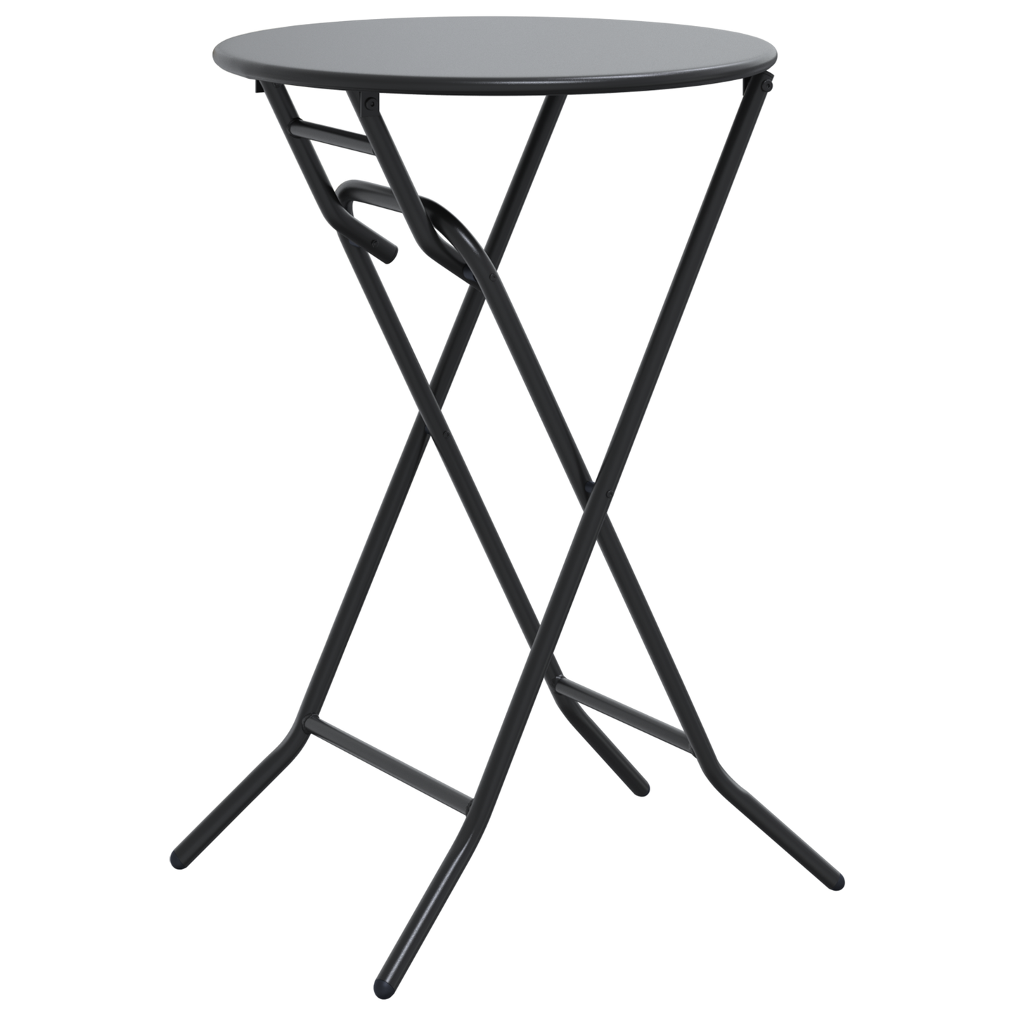 Hagebord Antrasitt 50 x 50 x 72 cm Metall