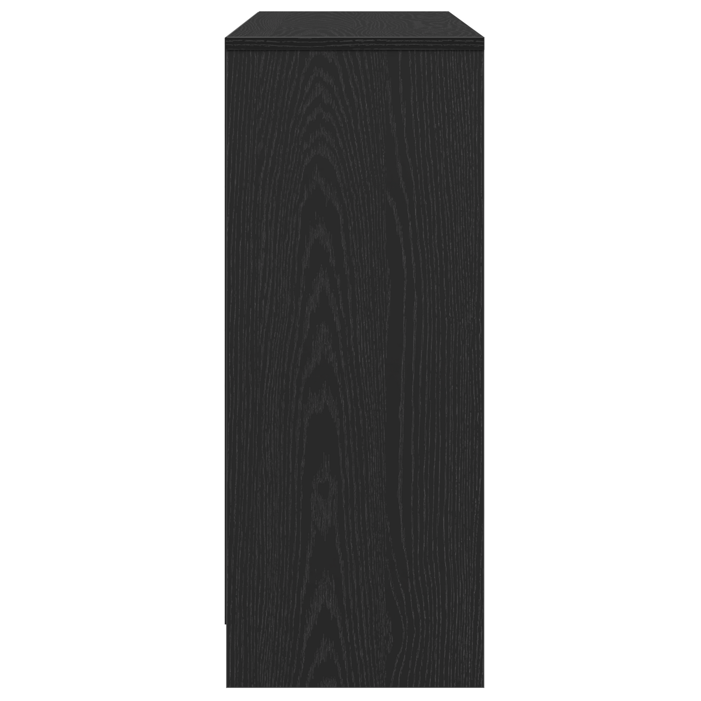 Serviesskap Svart 102 x 29.5 x 75 cm Konstruert tre